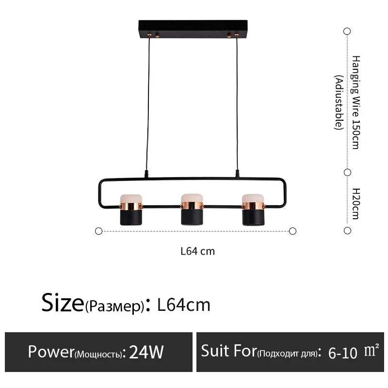 Nordic Style Designer Lamp Dining Table