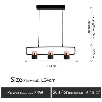 Nordic Style Designer Lamp Dining Table