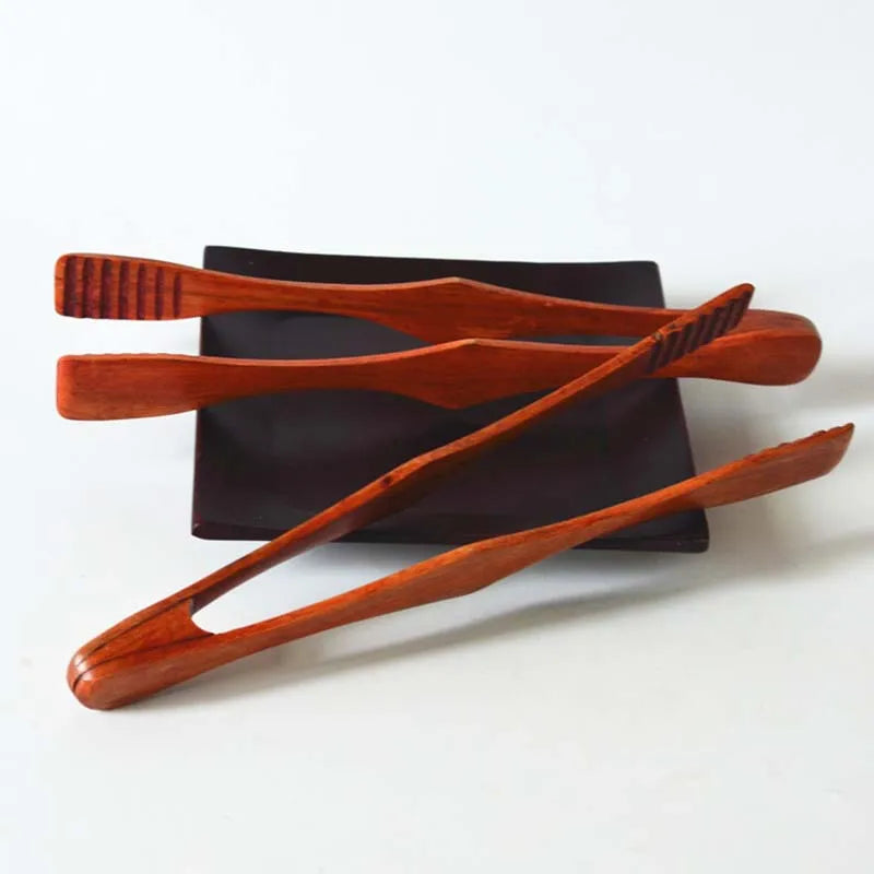 Bamboo Food Tongs Kitchen