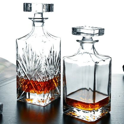 Decanter Whiskey Bottle Crystal
