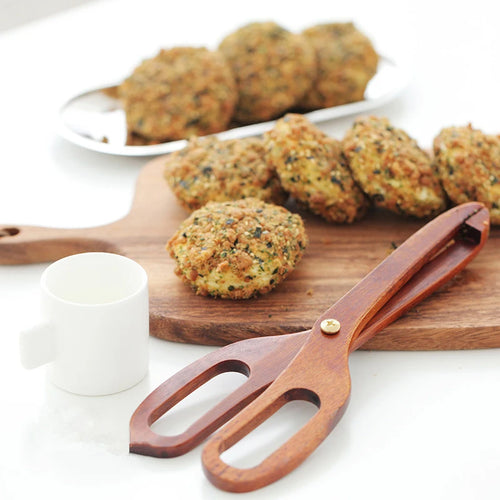 Bamboo Food Tongs Kitchen