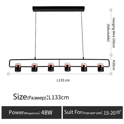 Nordic Style Designer Lamp Dining Table