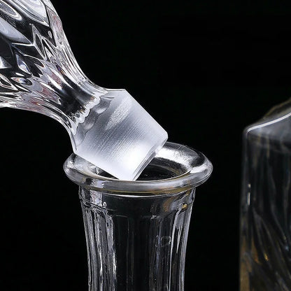 Decanter Whiskey Bottle Crystal