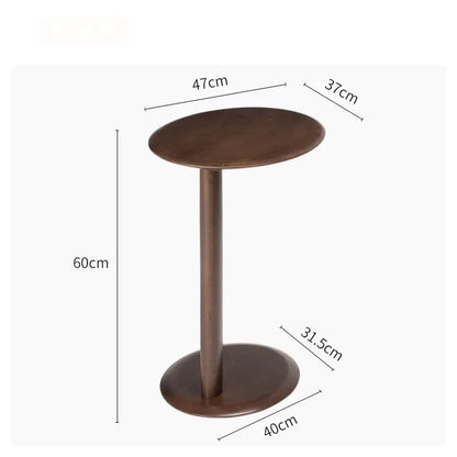 Solid Wood Side Table Small