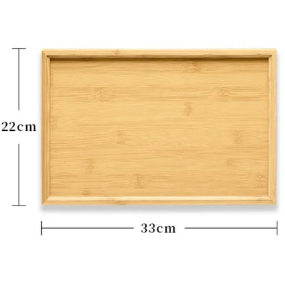 Household Kitchen Plate Bamboo