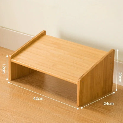 Office Footstool Bamboo