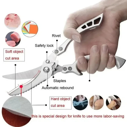 Stainless Steel Food Scissors