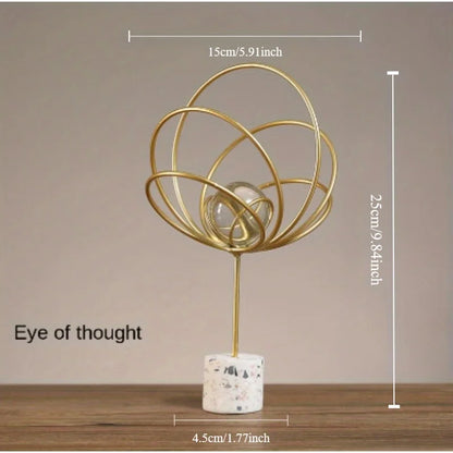 Nordic Simple Metal Abstract Art