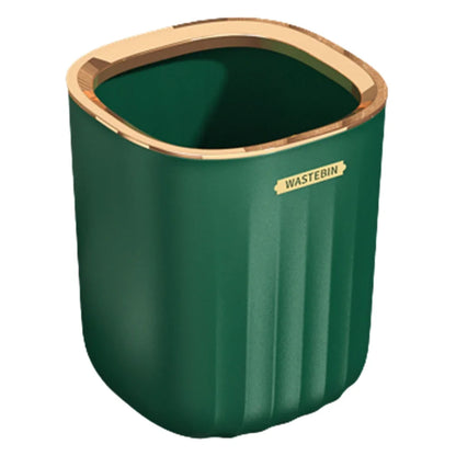 Desktop Trash Can Plastic Dustbin Office Table Cute Storage Bucket Waste Bin Basket Countertop Durable Rubbish Bin for Kitchen