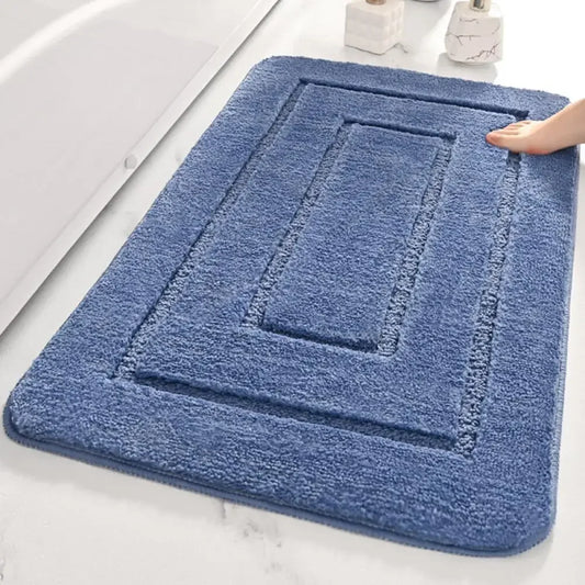 Bathroom Rug Microfiber Shaped Absorbing