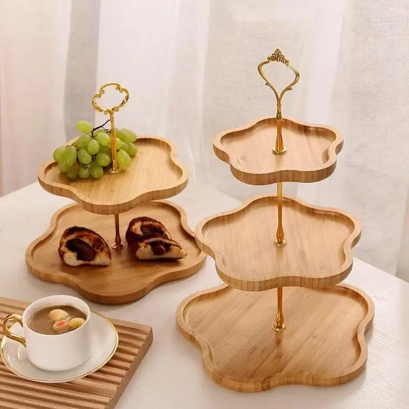 Wooden Cake Tray