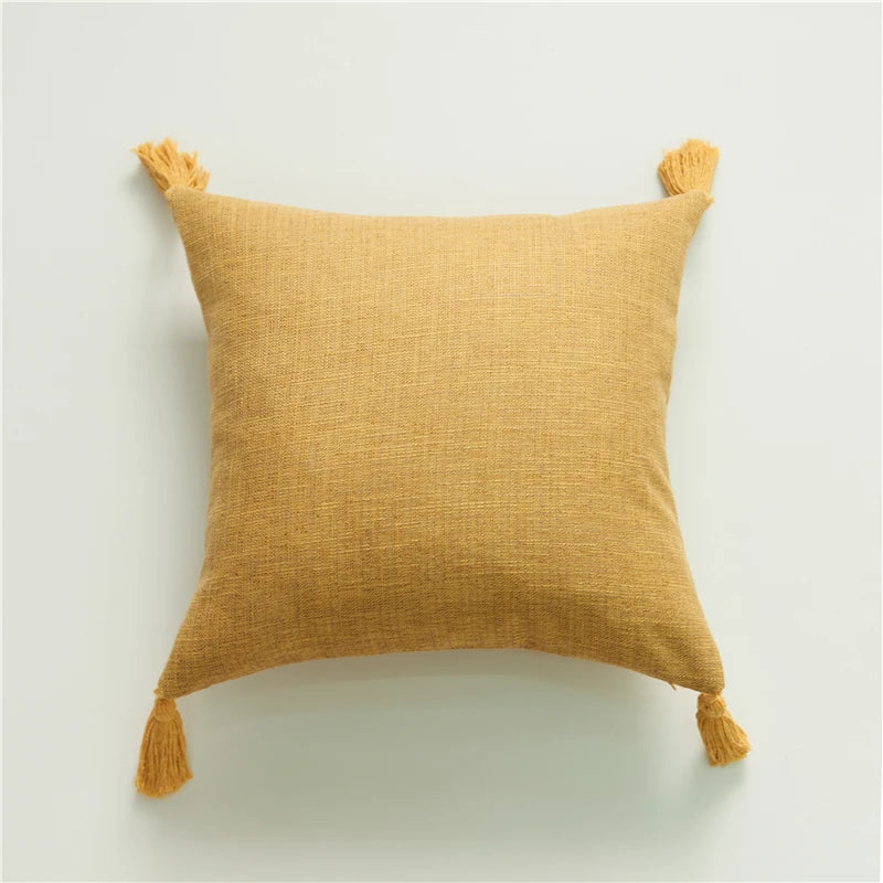 Pillow Cover Linen Decor