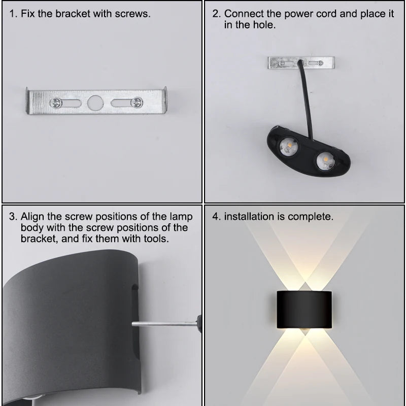 LED Wall Lamp Indoor Up and Down