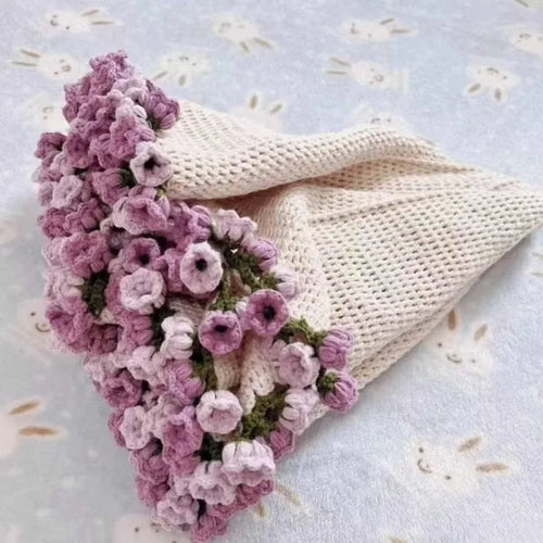 Bouquet Blanket Crochet Handmade