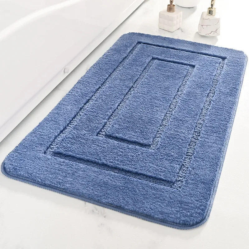 Bathroom Rug Microfiber Shaped Absorbing