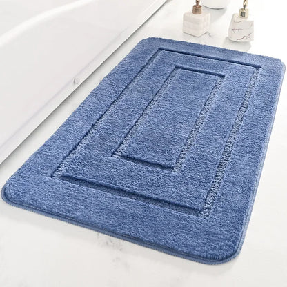 Bathroom Rug Microfiber Shaped Absorbing