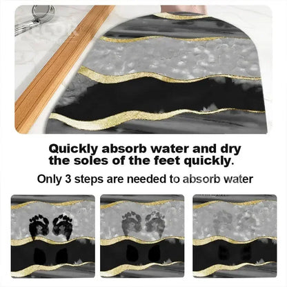 Absorbent Tableware Dish Drying Mat Kitchen