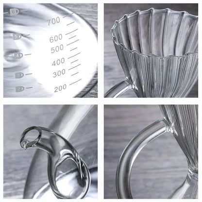 Glass Coffee Pot High Temperature Resistance