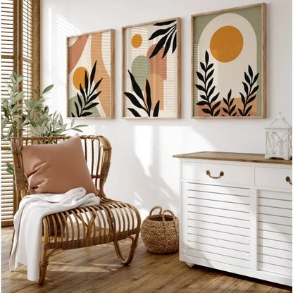 Bohemian Abstract Wall Art