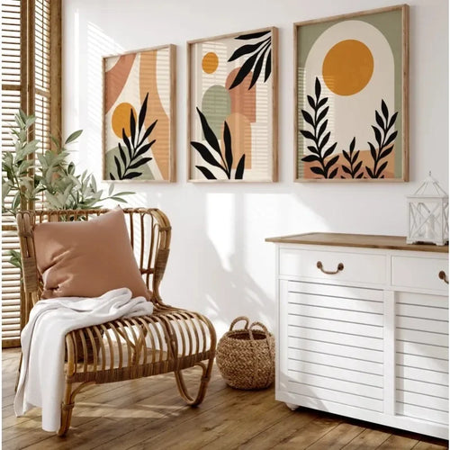 Bohemian Abstract Wall Art