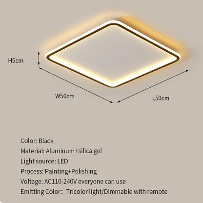 Modern Ultrathin LED Ceiling Lamp