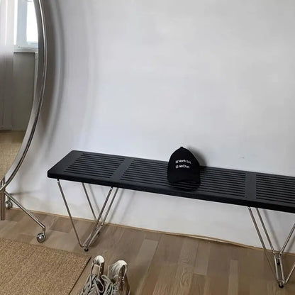 Scandinavian Solid Wood Bench Vintage