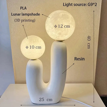 Art Glass Table Lamp