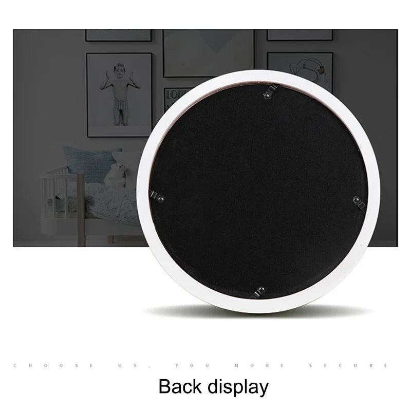 Round Wooden Picture Frames