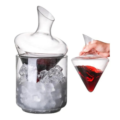 Tumbler Wine Decanter With Ice Bucket