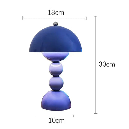 Nordic LED Table Lamp USB Dimmable Flowers  For Home Living Table Bedroom Room Decoration LED Night Lamps Bedside  Desk Lights
