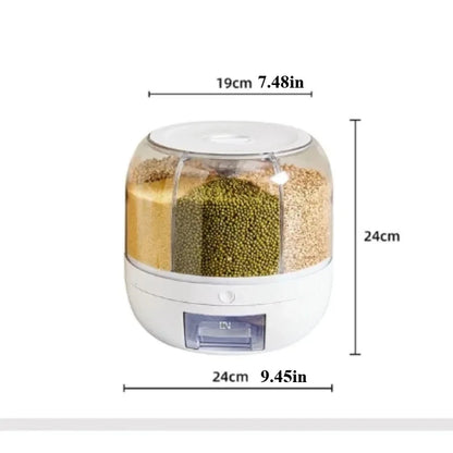 Rotating Rice Dispenser