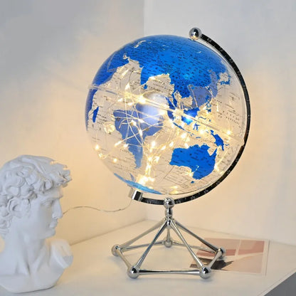 Golden Globe Factory Earth HD Globe Club, 20cm students teach transparent globes. Indoor decoration gifts.