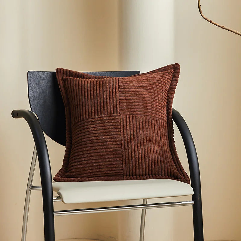 Striped Pillow Covers Decorative