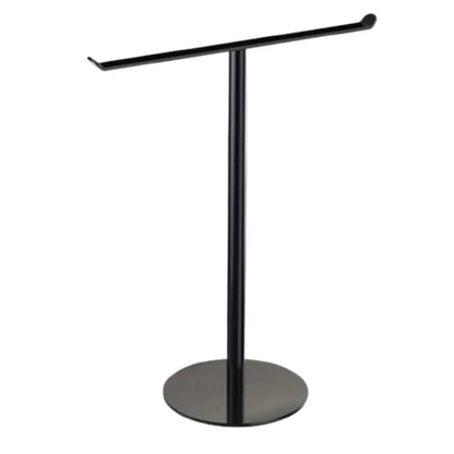 Stainless Steel Bath Towel Stand T-Shape Modern Style Bathroom Towel Hanger with Heavy Base Rustproof Hand Towel Holder Kitchen
