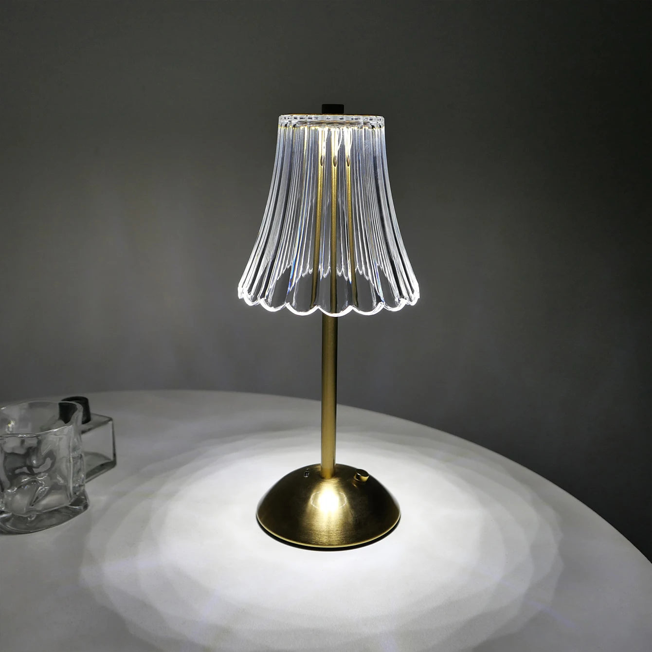 Crystal Retro Table Lamp
