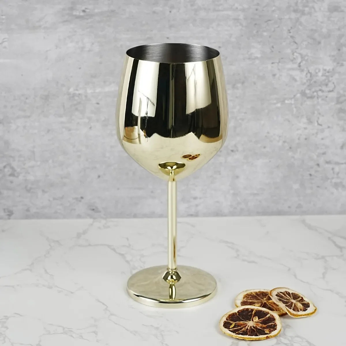 Steel Wine Glasses