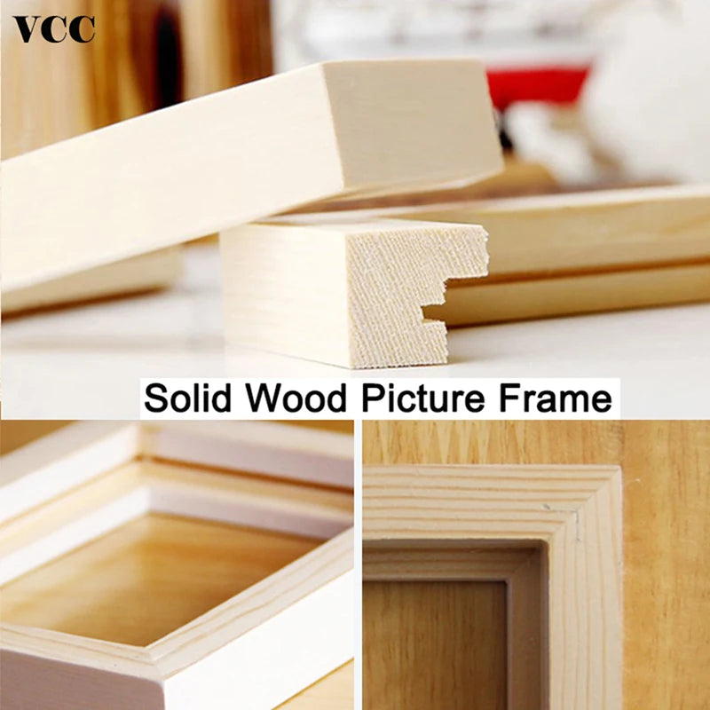 Natural Wooden Picture Frames