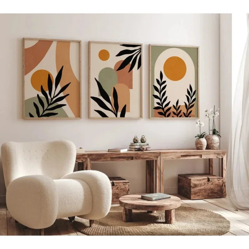 Bohemian Abstract Wall Art