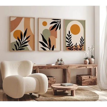 Bohemian Abstract Wall Art