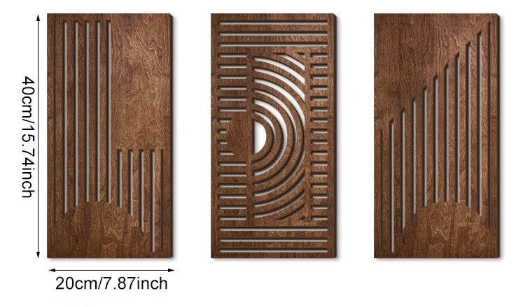 Hollow Wooden Hanging Board Wall Decoration