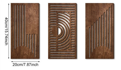 Hollow Wooden Hanging Board Wall Decoration