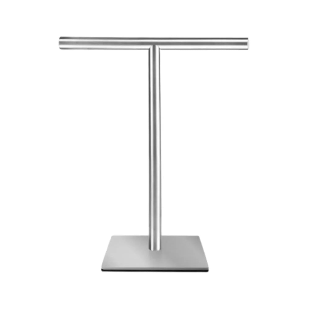 Stainless Steel Bath Towel Stand T-Shape Modern Style Bathroom Towel Hanger with Heavy Base Rustproof Hand Towel Holder Kitchen