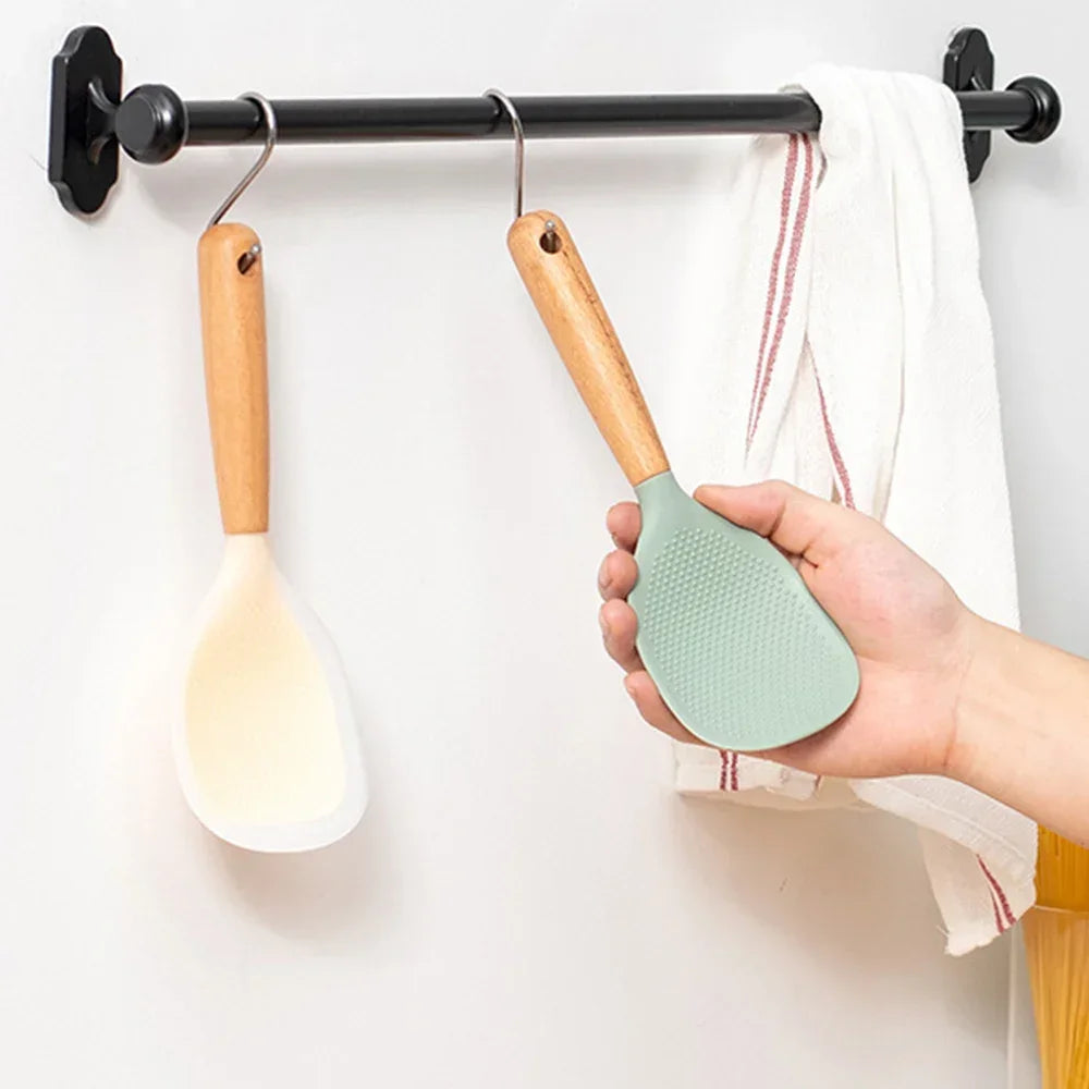 Silicone Spoon Non-stick Cooking