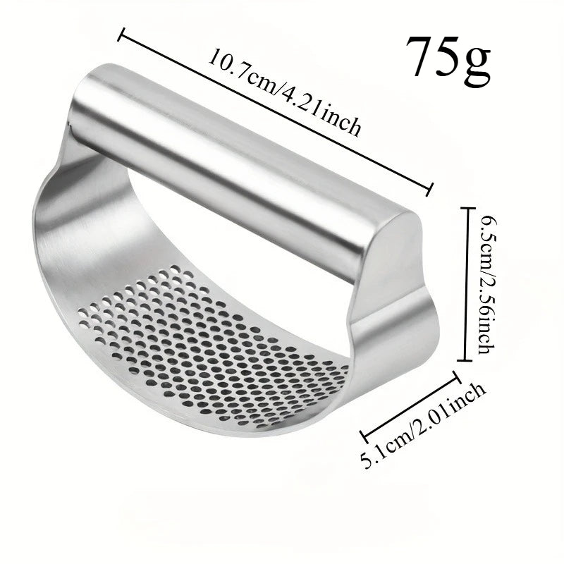 Stainless Steel Garlic Press