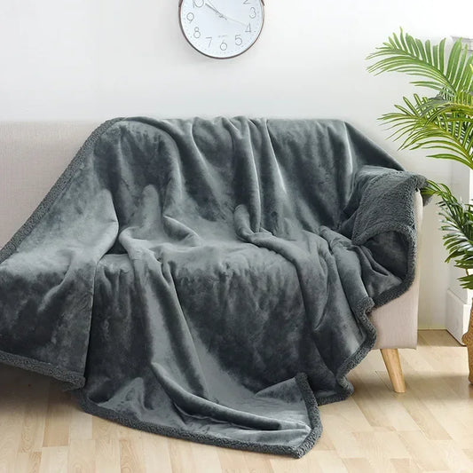 Luxury Shaggy Blanket Winter