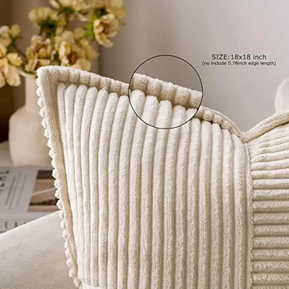 Striped Pillow Covers Decorative