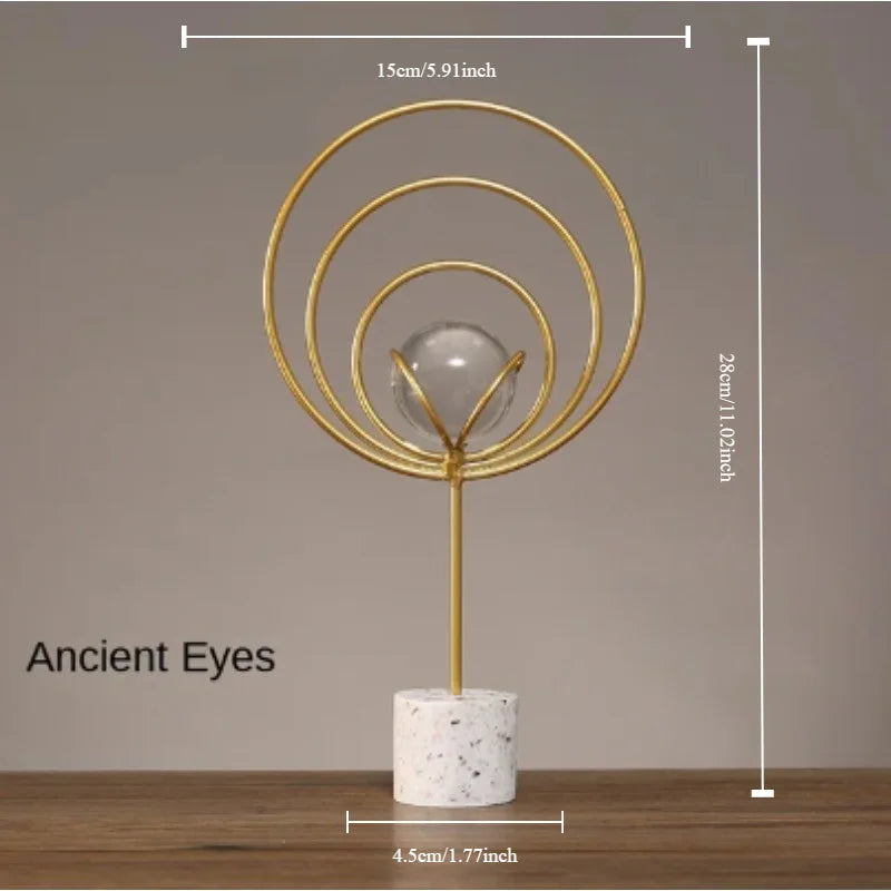 Nordic Simple Metal Abstract Art