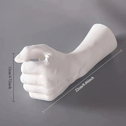 Modern Geometric Resin Wall Vase