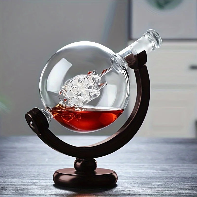 Whiskey Decanter Globe