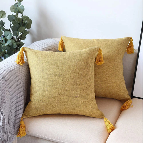 Pillow Cover Linen Decor
